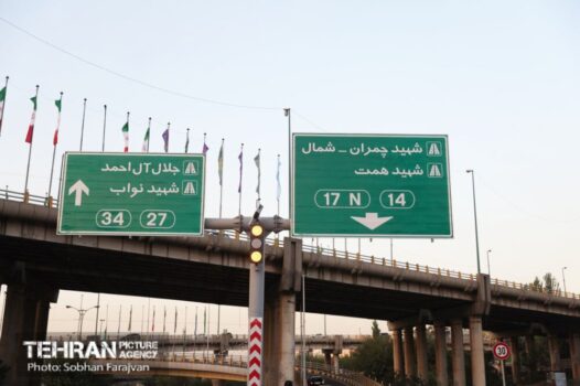 دوربرگردان غیرهمسطح شمال به شمال بزرگراه چمران به بهره‌برداری رسید/ شعبانی: تقاطع غیرهمسطح باغستان-فتح این هفته افتتاح می‌شود