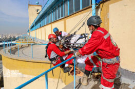 گزارش تصویری/ مانور ترکیبی پدافند غیرعامل در مشهد
