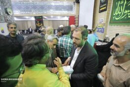 گزارش تصویری/ نشست مردمی سخنگوی شورای اسلامی شهر مشهد در مسجد محمد رسول الله (ص) واقع در محله سرافرازان/ عکس: آرمین صمیمی