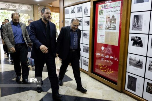 گزارش تصویری/ بازدید رئیس شورای عالی استان ها از روزنامه ایران