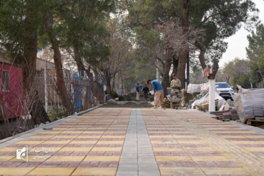 نوسازی مسیرهای ماندگار؛ بهسازی پیاده‌راه‌های شهدا و الزهرا (س)