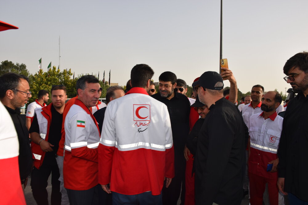 تمجید رئیس هلال احمر از خدمات شهرداری تهران در ایام تشییع رهبر شهید