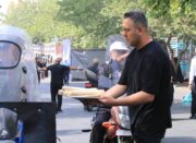 خدمت‌ رسانی سازمان مهندسی و ساختمان شهرداری تهران به زائرین مراسم «بدرقه امام شهید ره »
