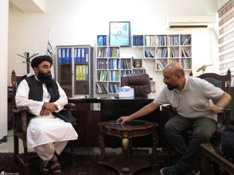 مي‌خواهيم با جمهوري اسلامي ايران روابط خوب و قوي داشته باشيم/موسیقی ممنوع است/تعیین تکلیف تحصیل و کار زنان در چند ماه آینده/احزاب فعالیت کنند ولی اجازه مخالفت ندارند