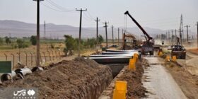 فیلم| تلاش شبانه روزی برای انتقال آب به همدان