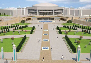 فضای مقابل پایانه امام رضا(ع) به شکل باغ ایرانی ساماندهی می‌شود