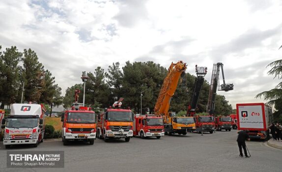 اضافه شدن ۸۰ دستگاه خودرو عملیاتی به آتش‌نشانی تهران
