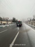 بارش برف و باران در ۱۲ استان کشور