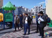 بازدید از المان‌های شهری و فضای سبز در مناطق ۴ و ۸ تهران