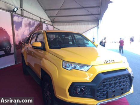 نمایش یک خودروی جدید در ایران (+عکس)