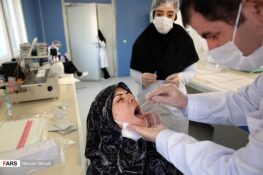 «گزارش تصویری»خط تولید کیت تشخیص فوری کرونا